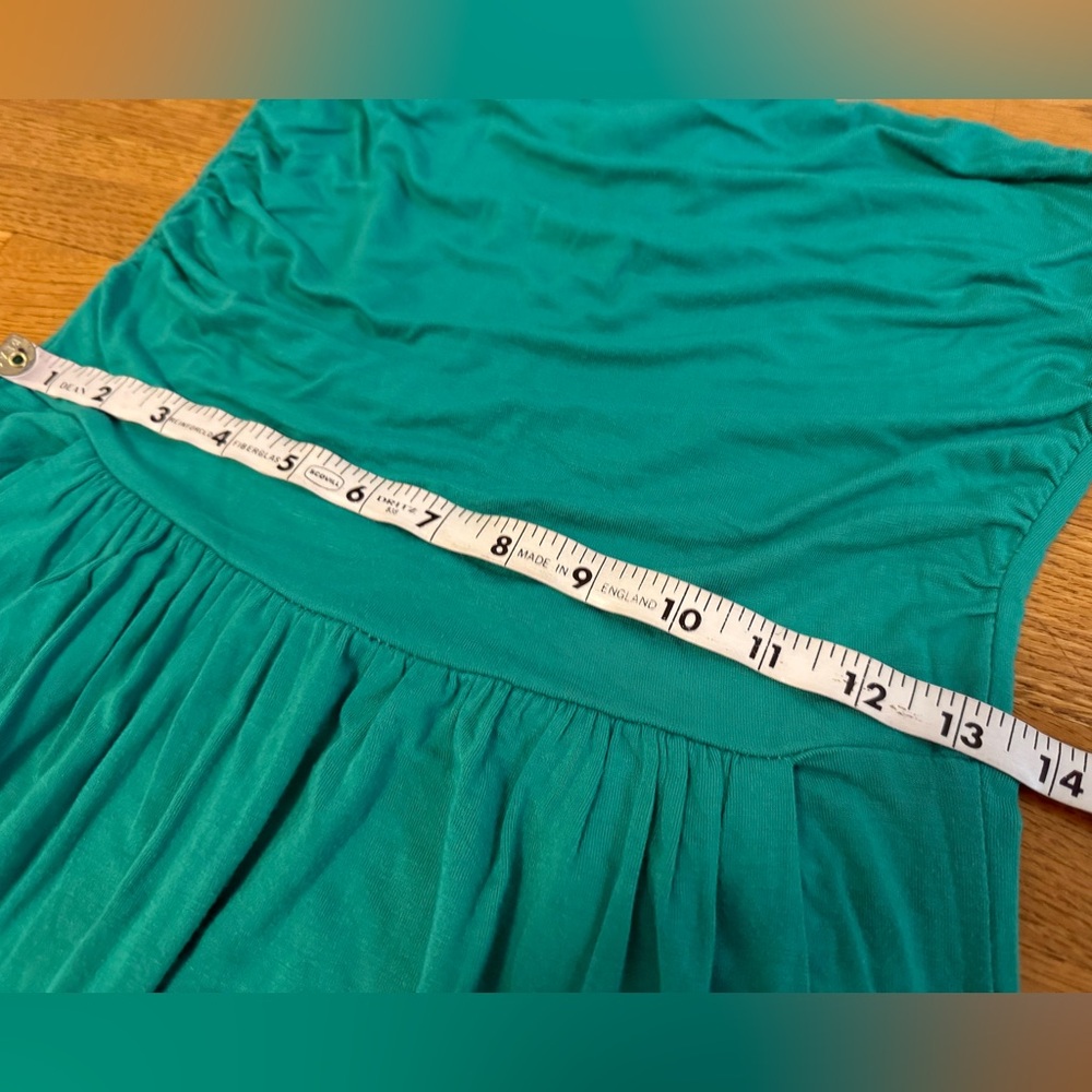 Sold! 🎈Strapless maxi dress in green size M - Picture 8 of 10
